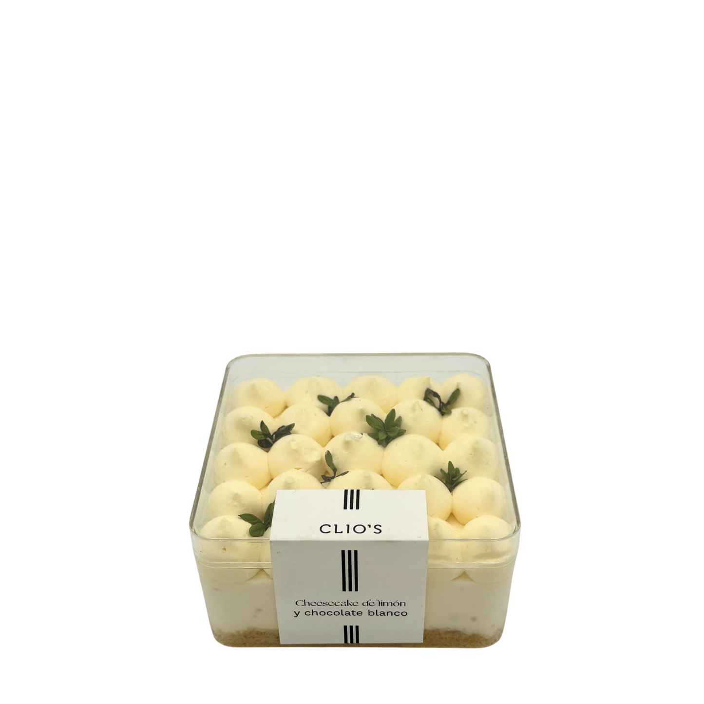 Box Cheesecake de Limón