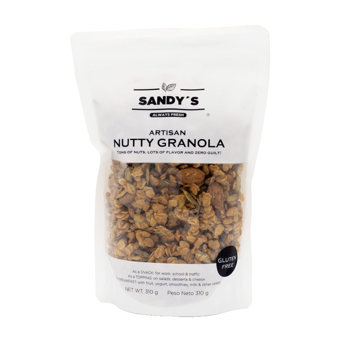 Sandy's Artisan Nutty Granola Gluten Free
