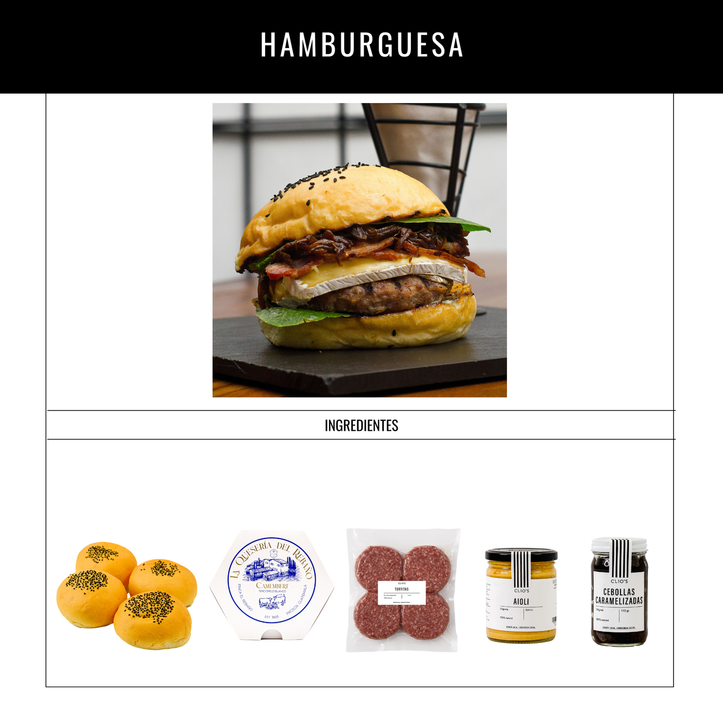 Hamburguesa Combo