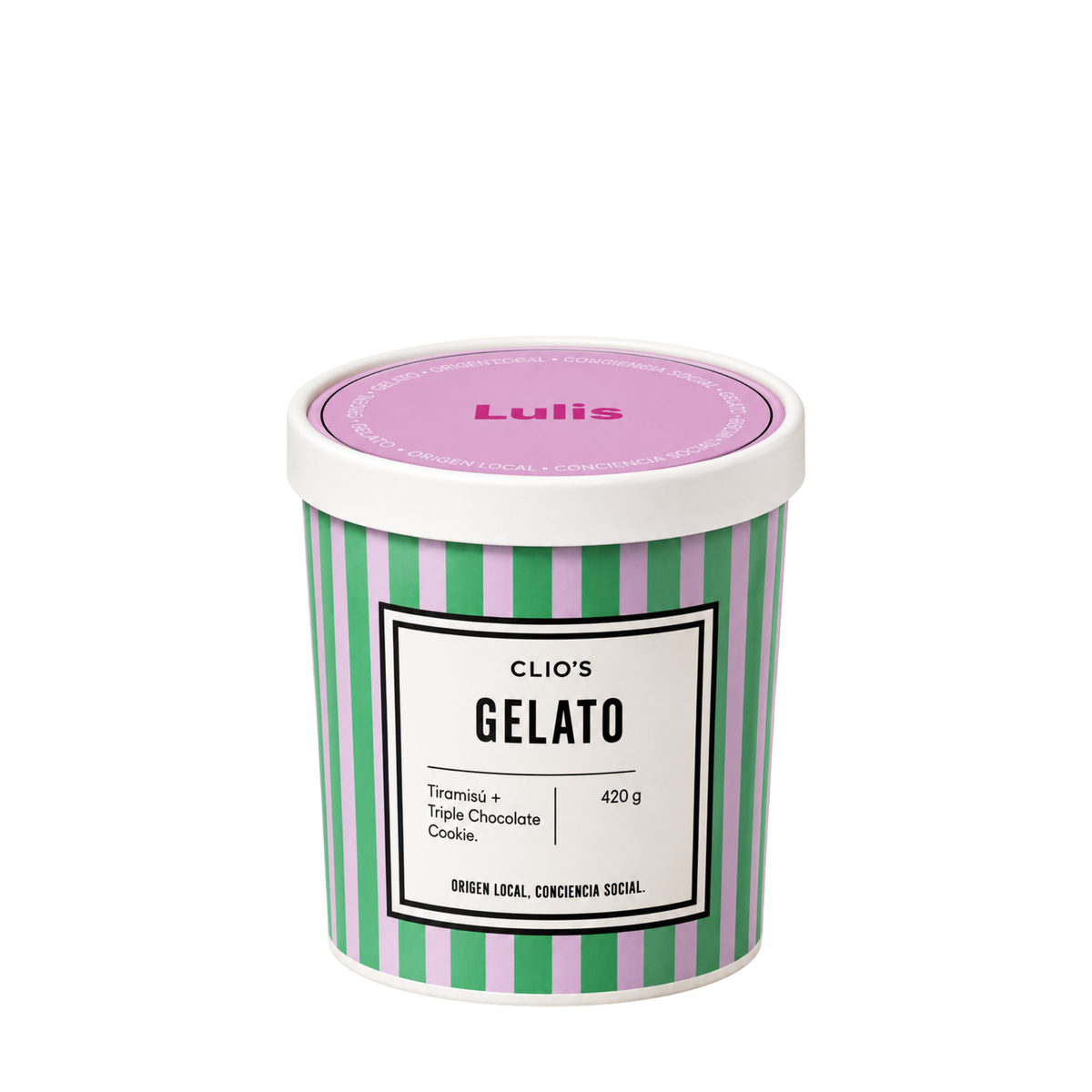 Gelato Tiramisú + Triple Chocolate Cookie Pre-Venta