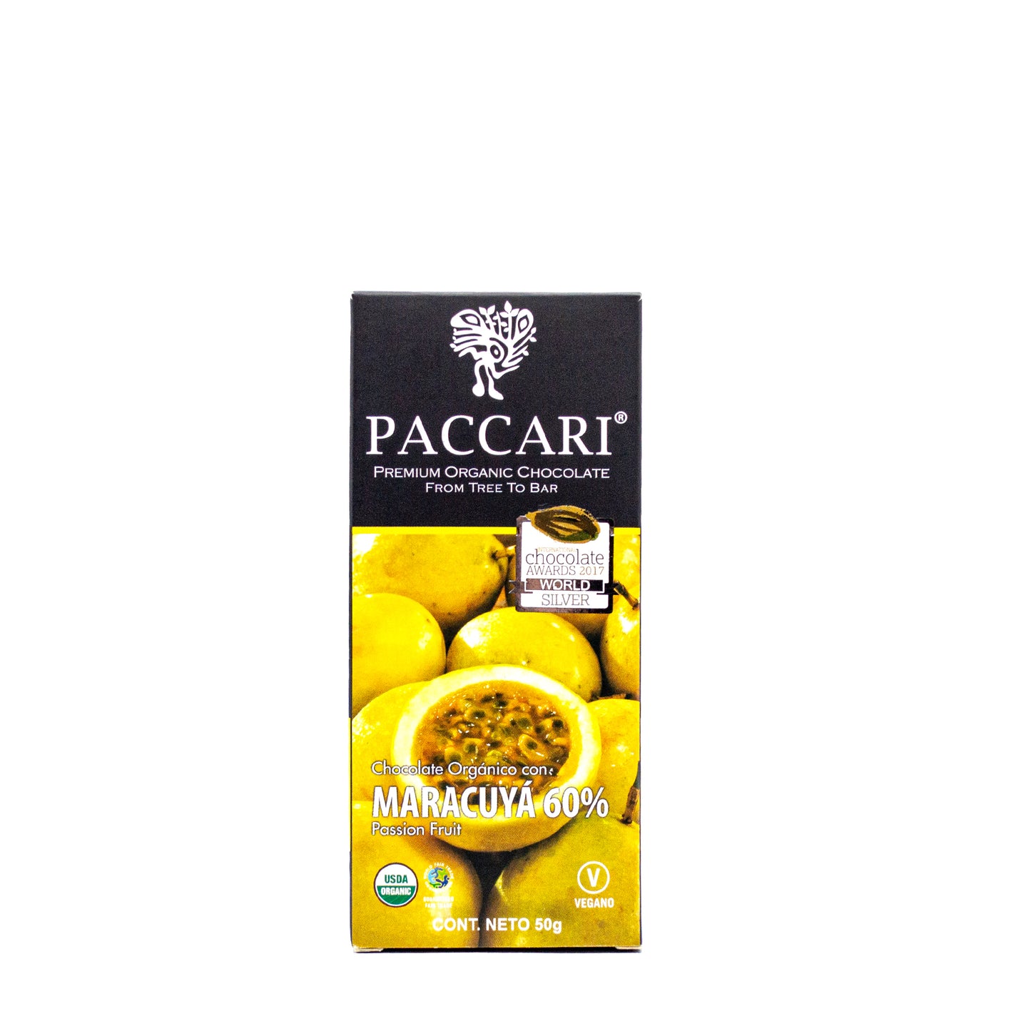 Organic Chocolate Bar Maracuyá