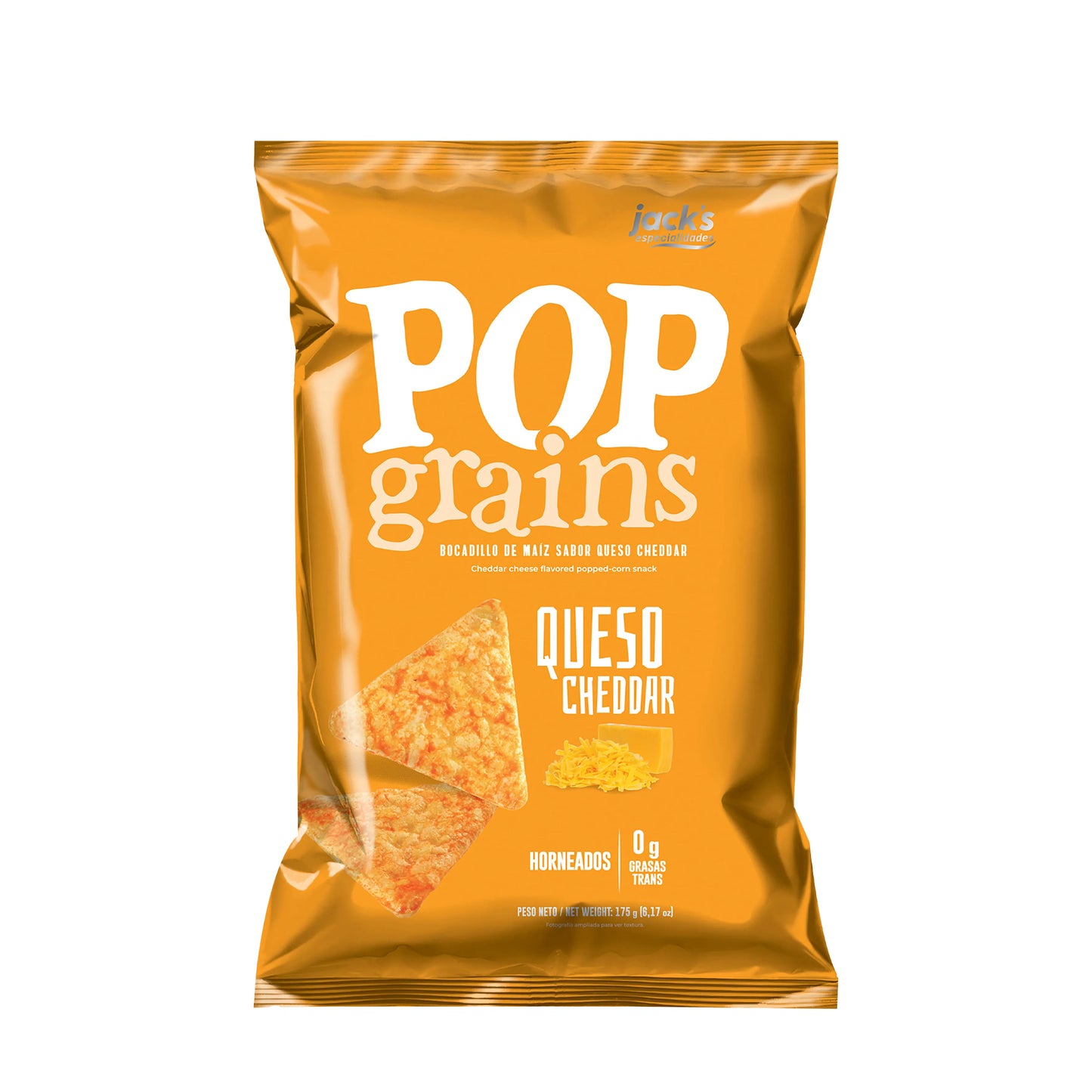 Pop Grains Queso 175 g