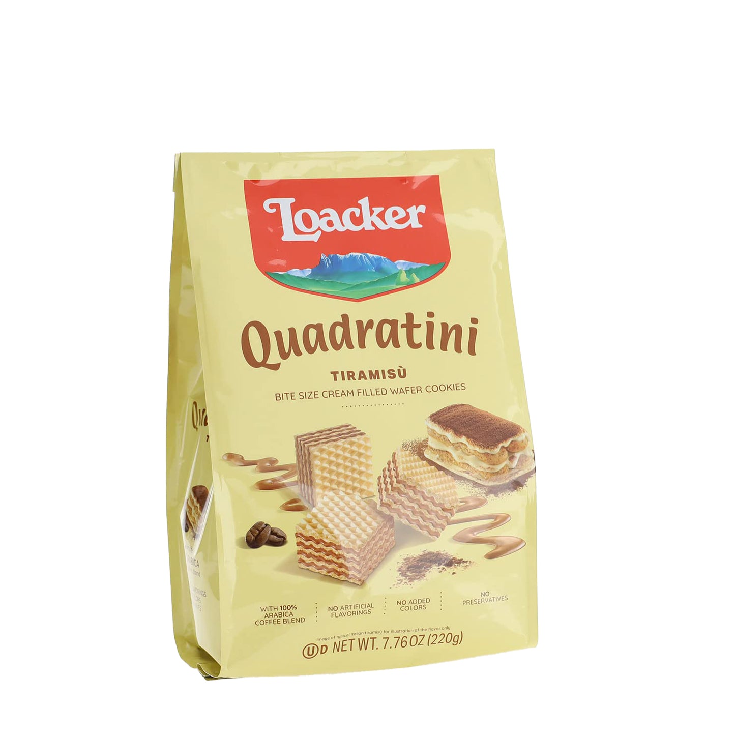 Quadratini Tiramisú