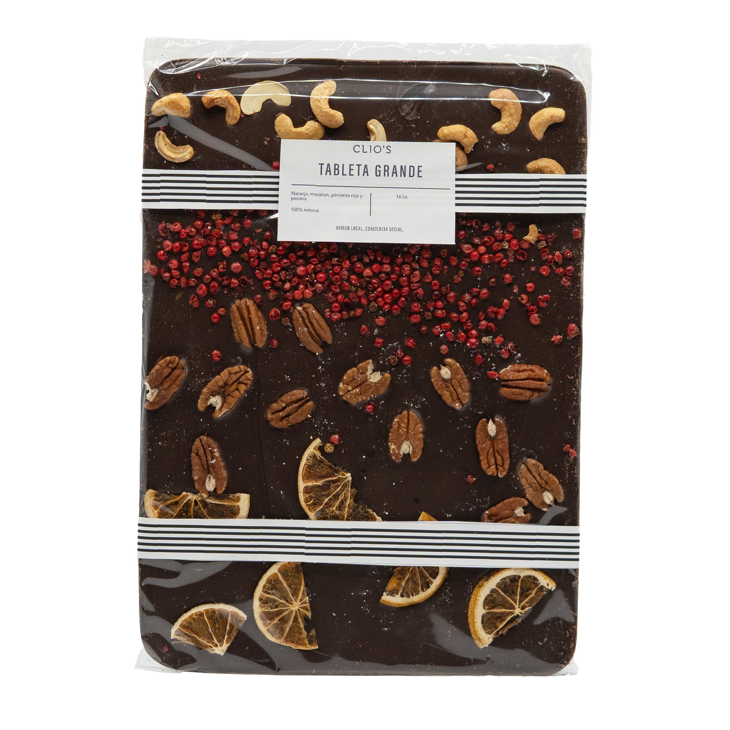 Tableta de Chocolate Mix Sabor Naranja Clios