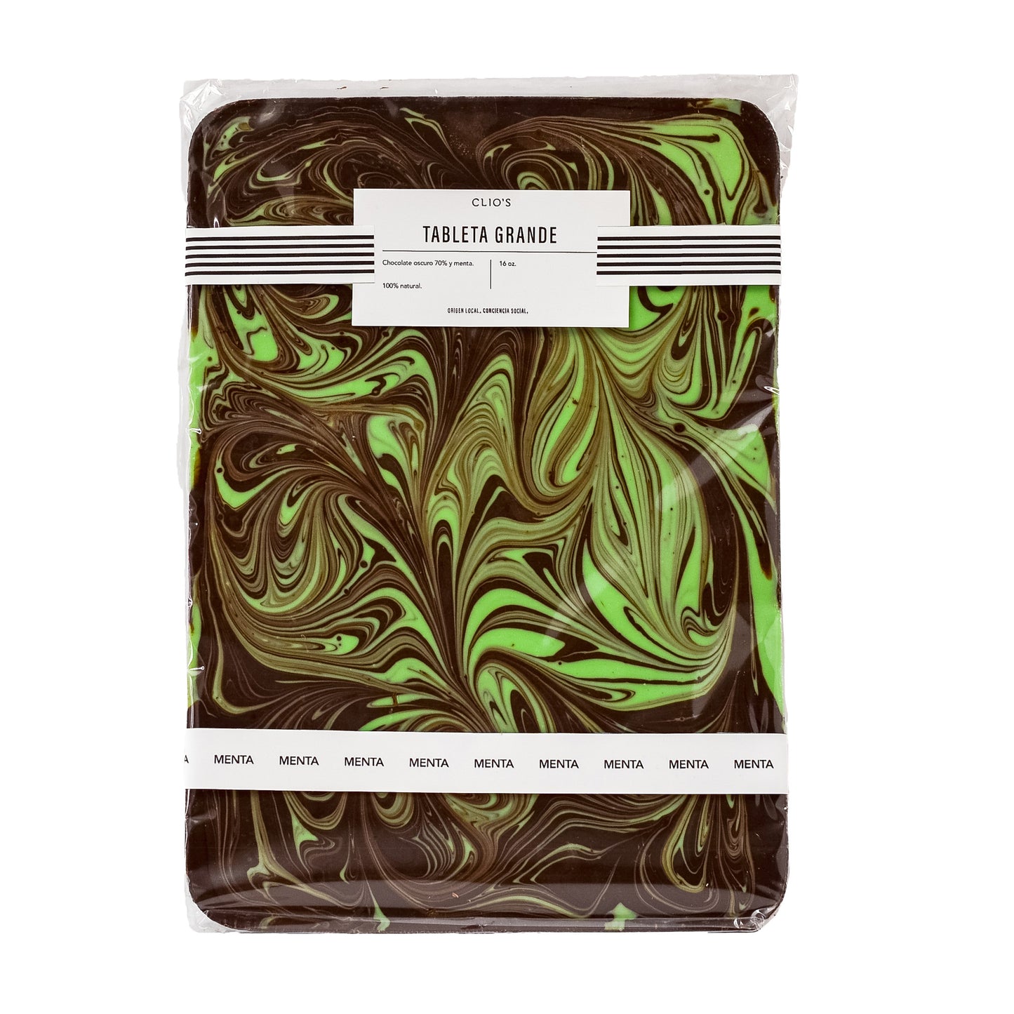 Tableta de Chocolate Menta Clios