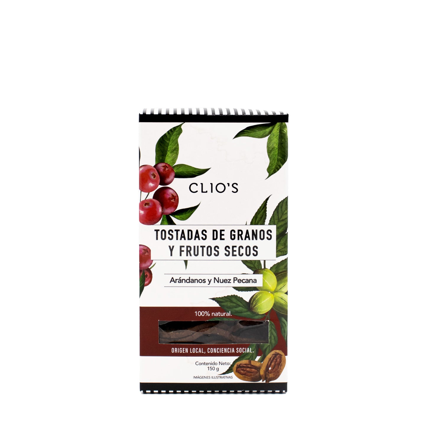 Tostadas de Granos de Arándanos y Nuez Pecana Clios