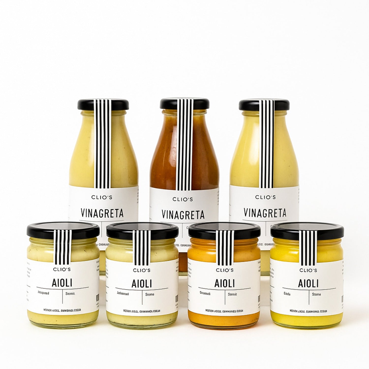 Aderezos / Vinagretas / Aliolis / Ketchup