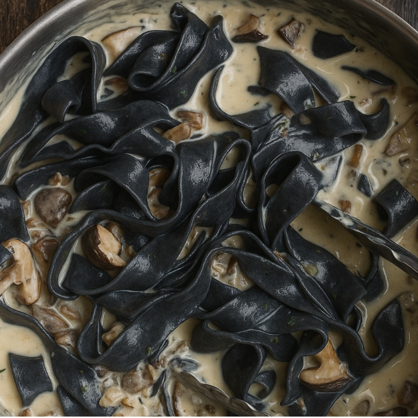 Fettuccini a la Trufa Negra