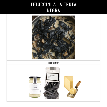 Fettuccini a la Trufa Negra