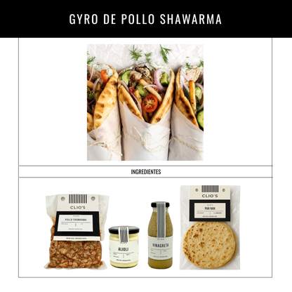 Gyro de Pollo Shawarma