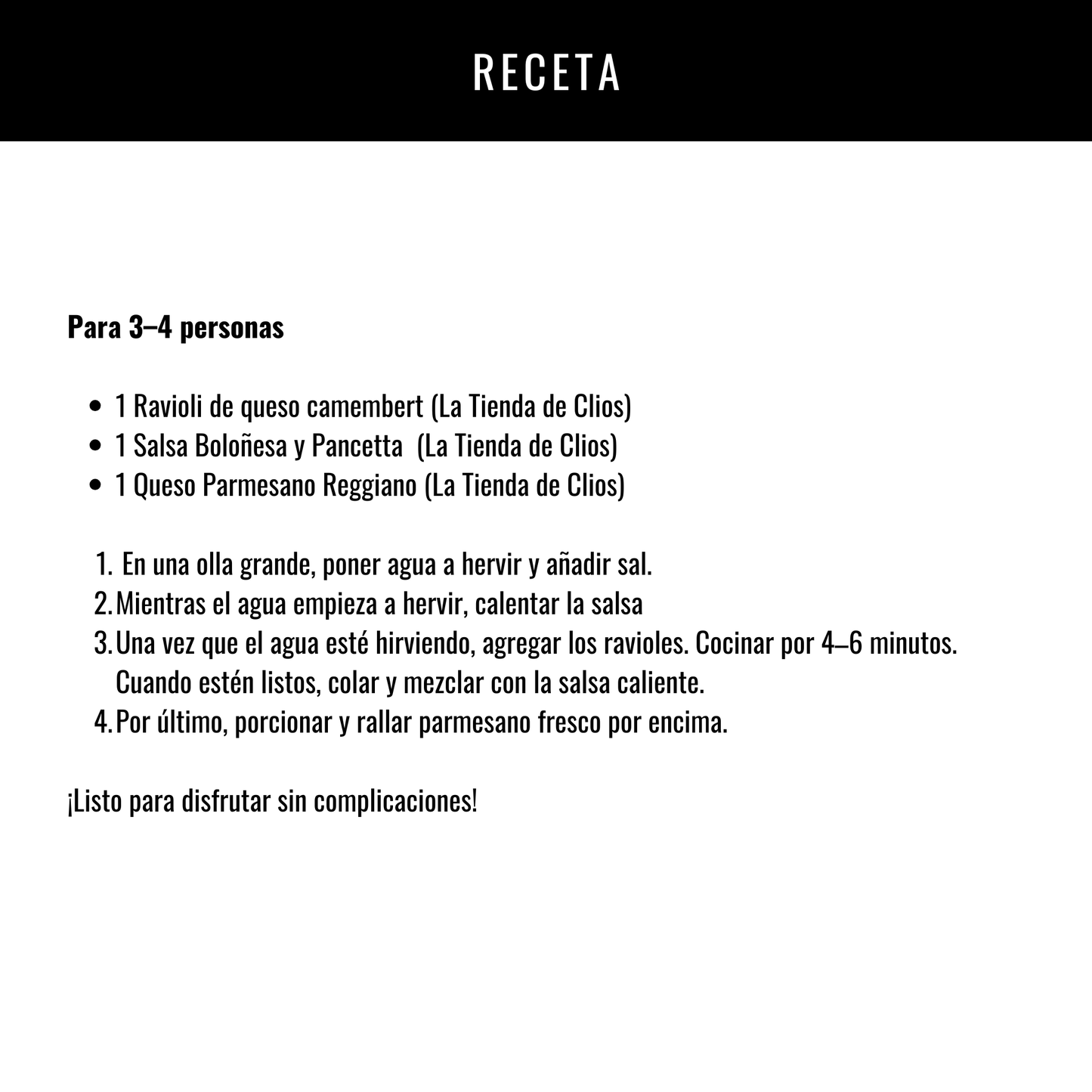 Ravioli de Queso Camembert con Salsa Boloñesa y Pancetta