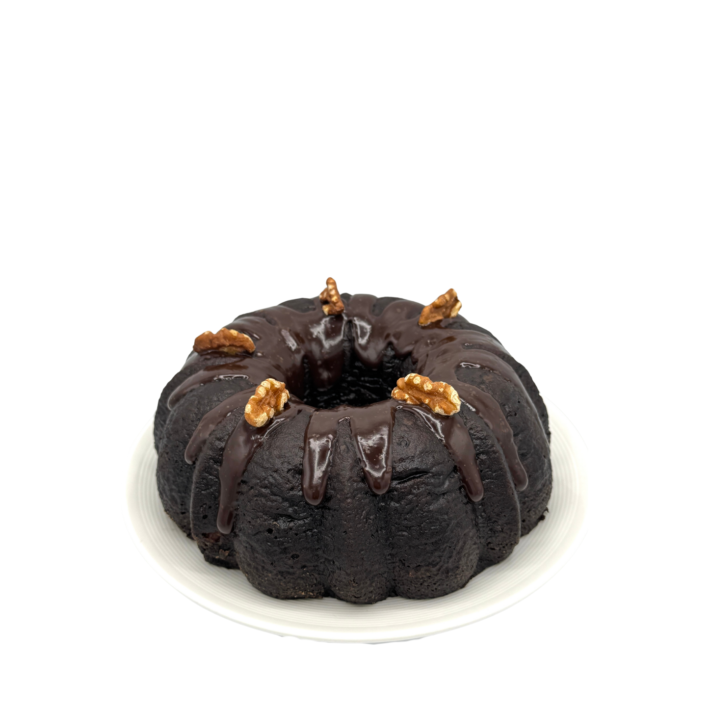 Pastel de Ron y Kahlúa con Nueces