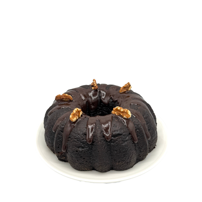 Pastel de Ron y Kahlúa con Nueces