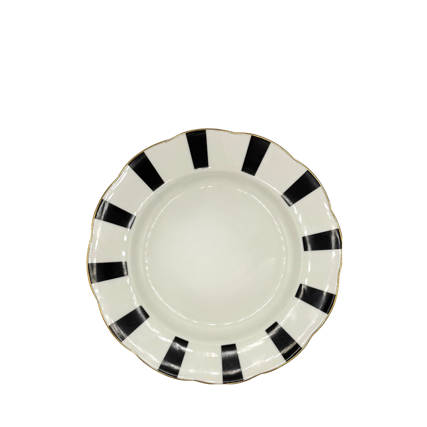 Plato de Porcelana Lineas