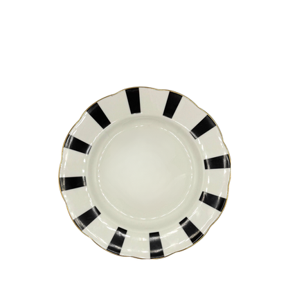 Plato de Porcelana Lineas