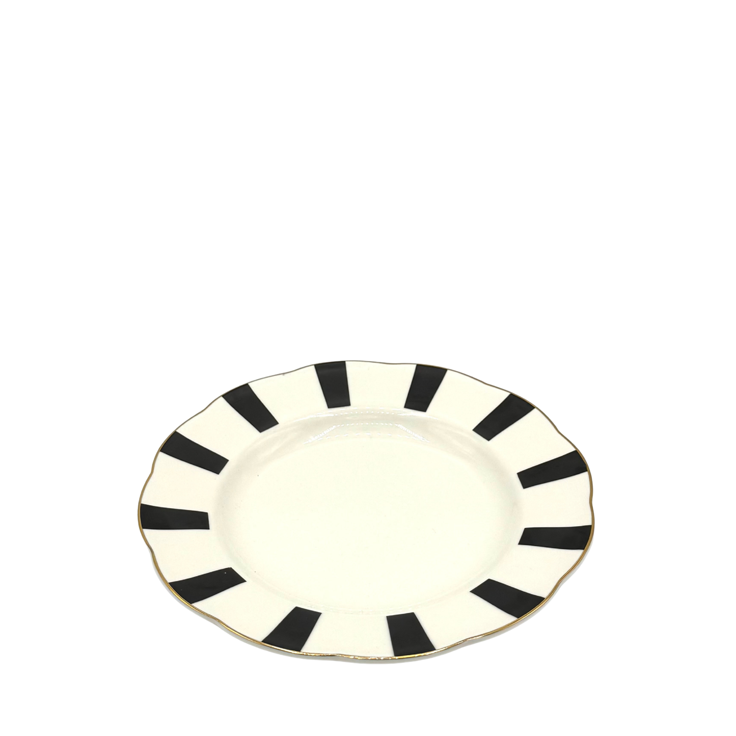 Plato de Porcelana Lineas