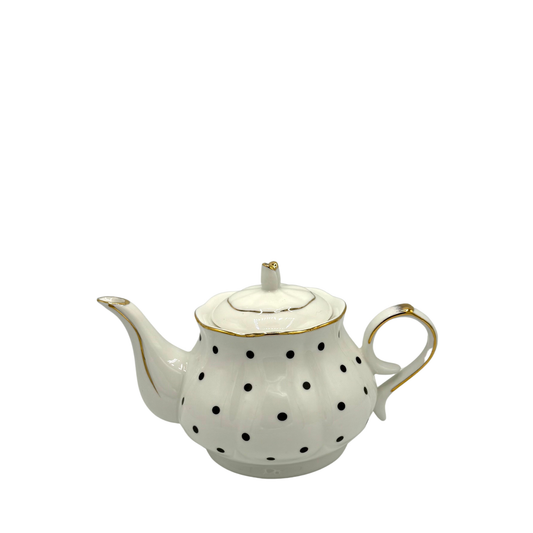 Tetera de Porcelana de Puntos