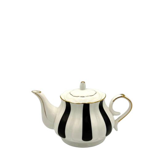 Tetera de Porcelana de Lineas