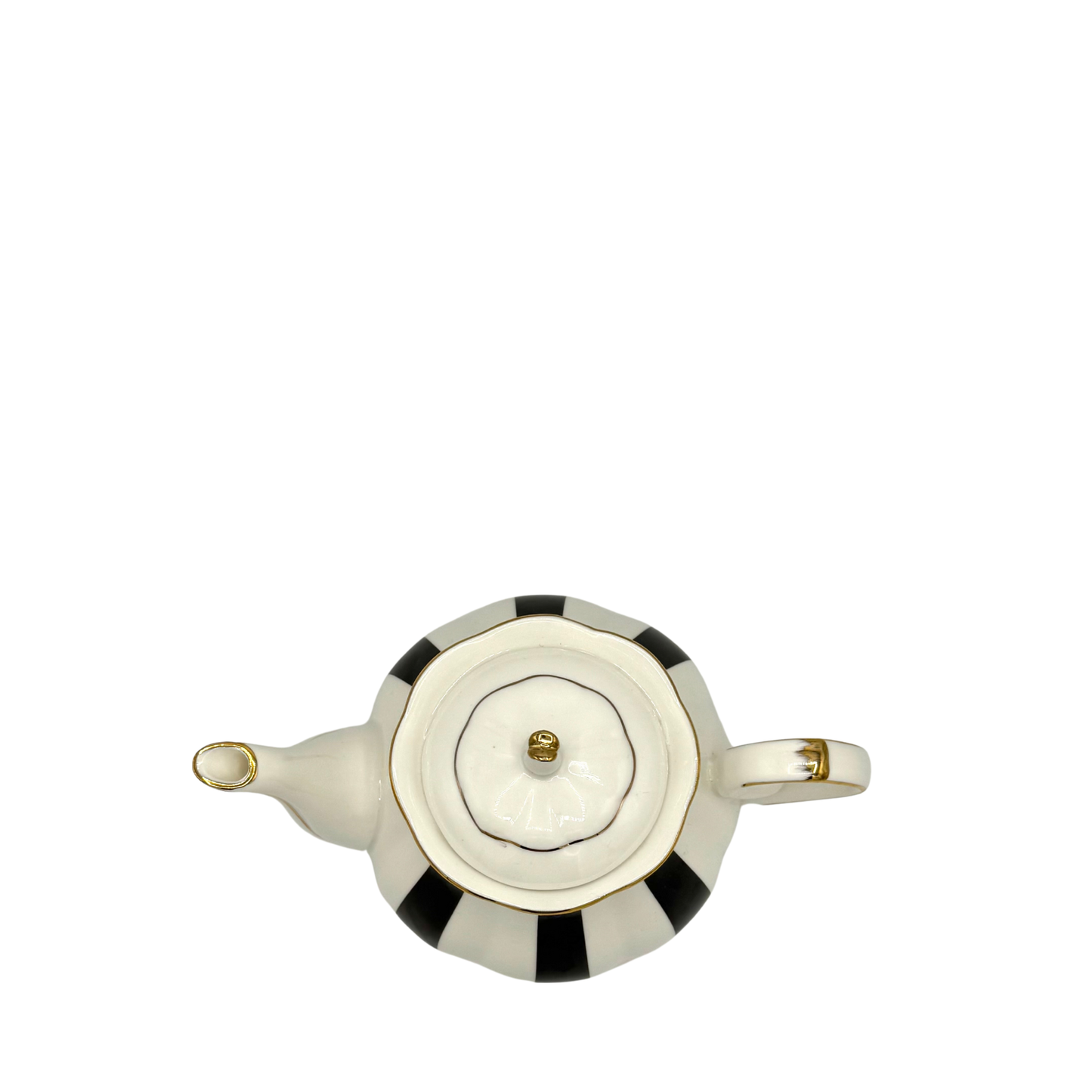 Tetera de Porcelana de Lineas