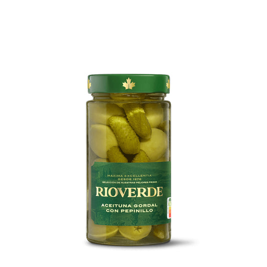 Aceitunas Gordal Rellenas con Pepinillo