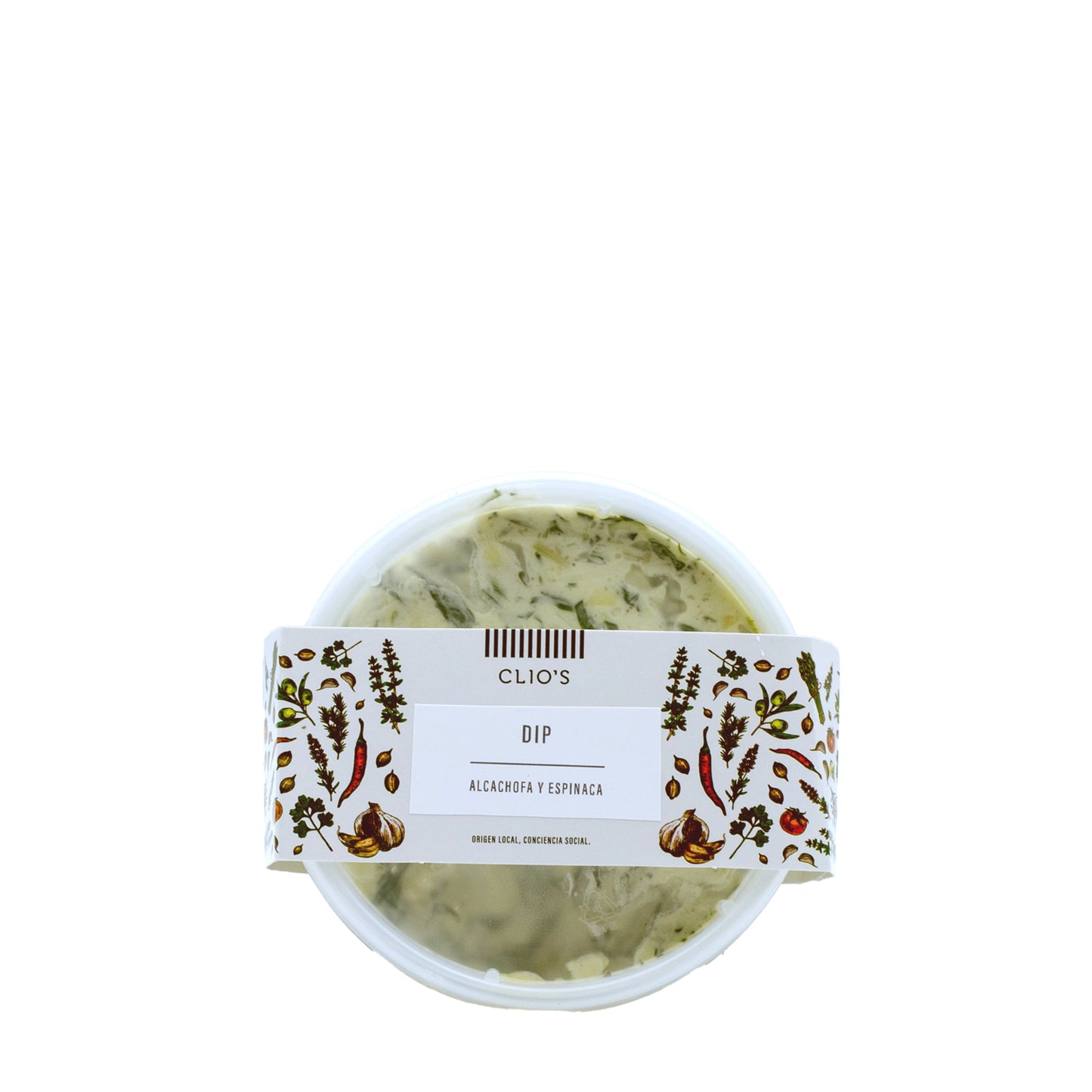 Dip de Alcachofa y Espinaca Clios