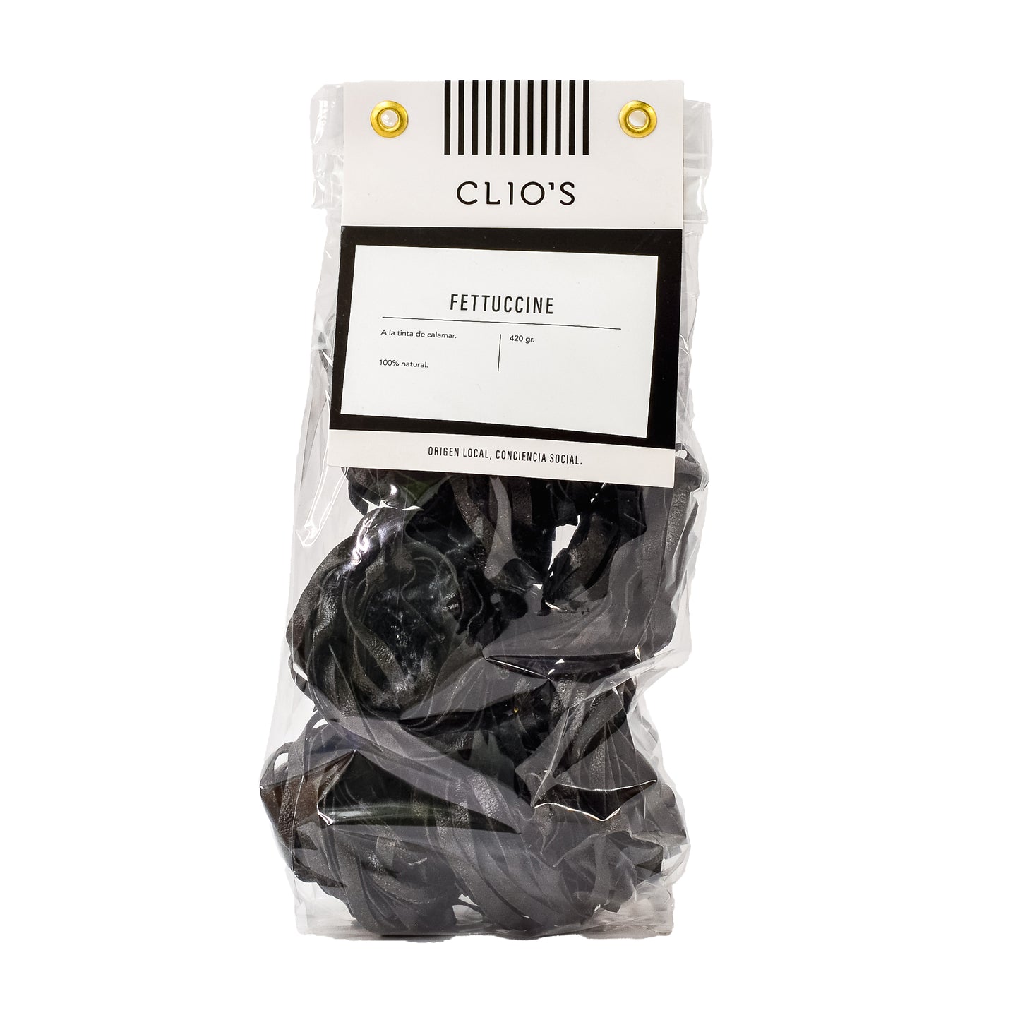 Fettuccini Tinta de Calamar Clios