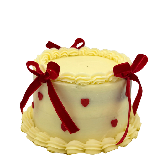 Mini Pastel de Zanahoria Valentines