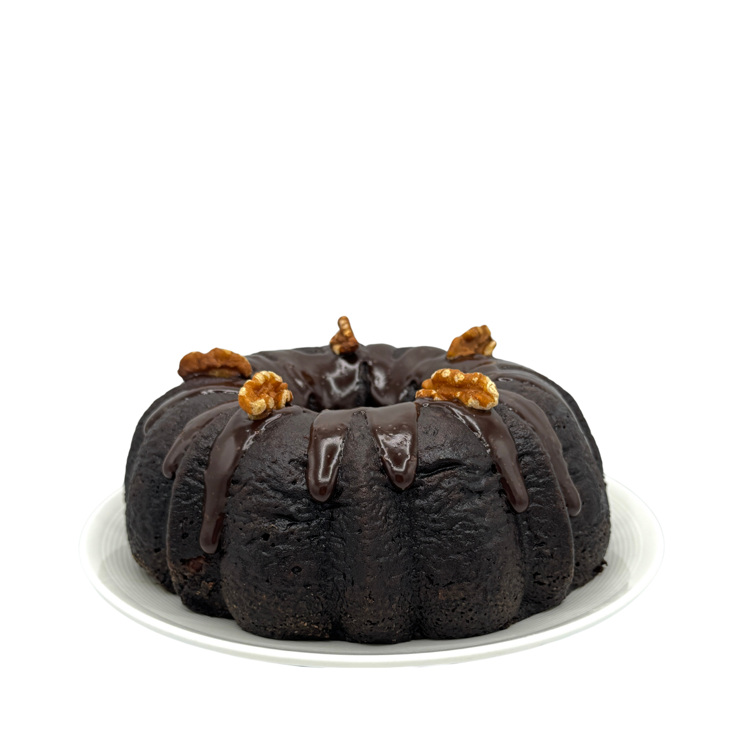 Pastel de Ron y Kahlúa con Nueces