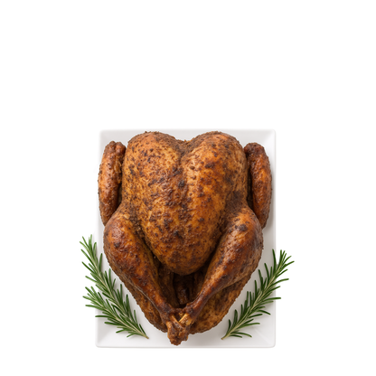 Pavo con Rub de Hongo Porcini