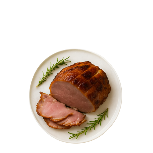 Jamón Glaseado con Especias y Azúcar Morena
