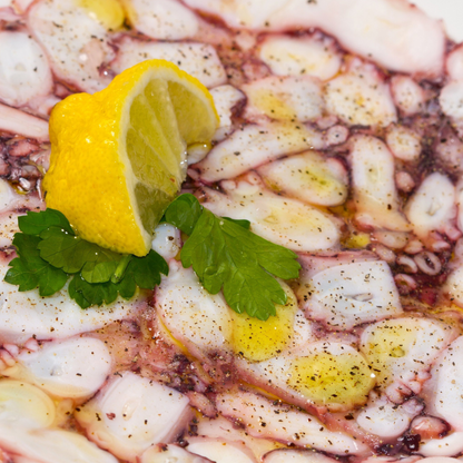 Carpaccio de Pulpo Combo