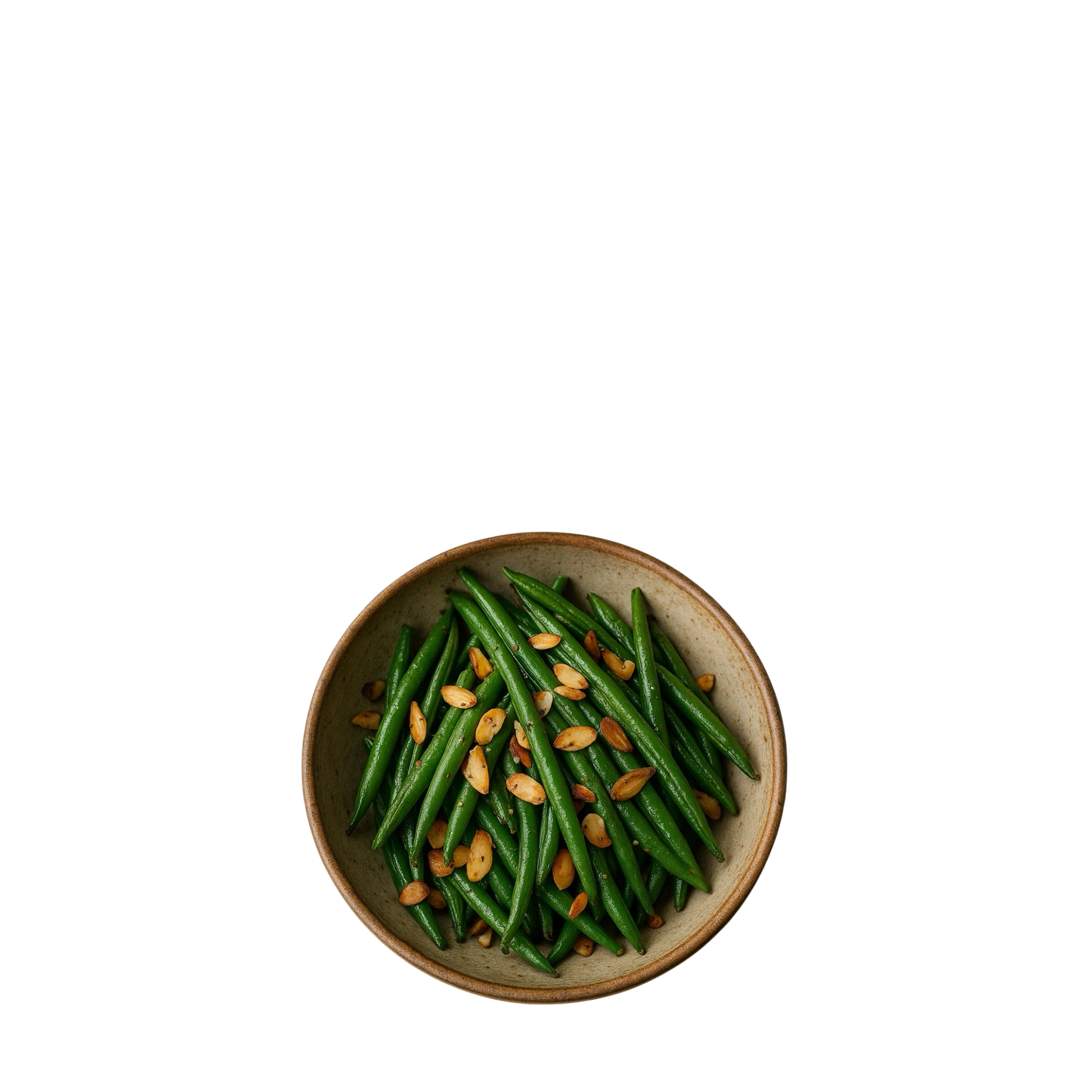 Ejotes Rostizados con Almendras