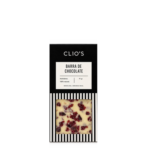 Barra de Chocolate de Arándanos Clios
