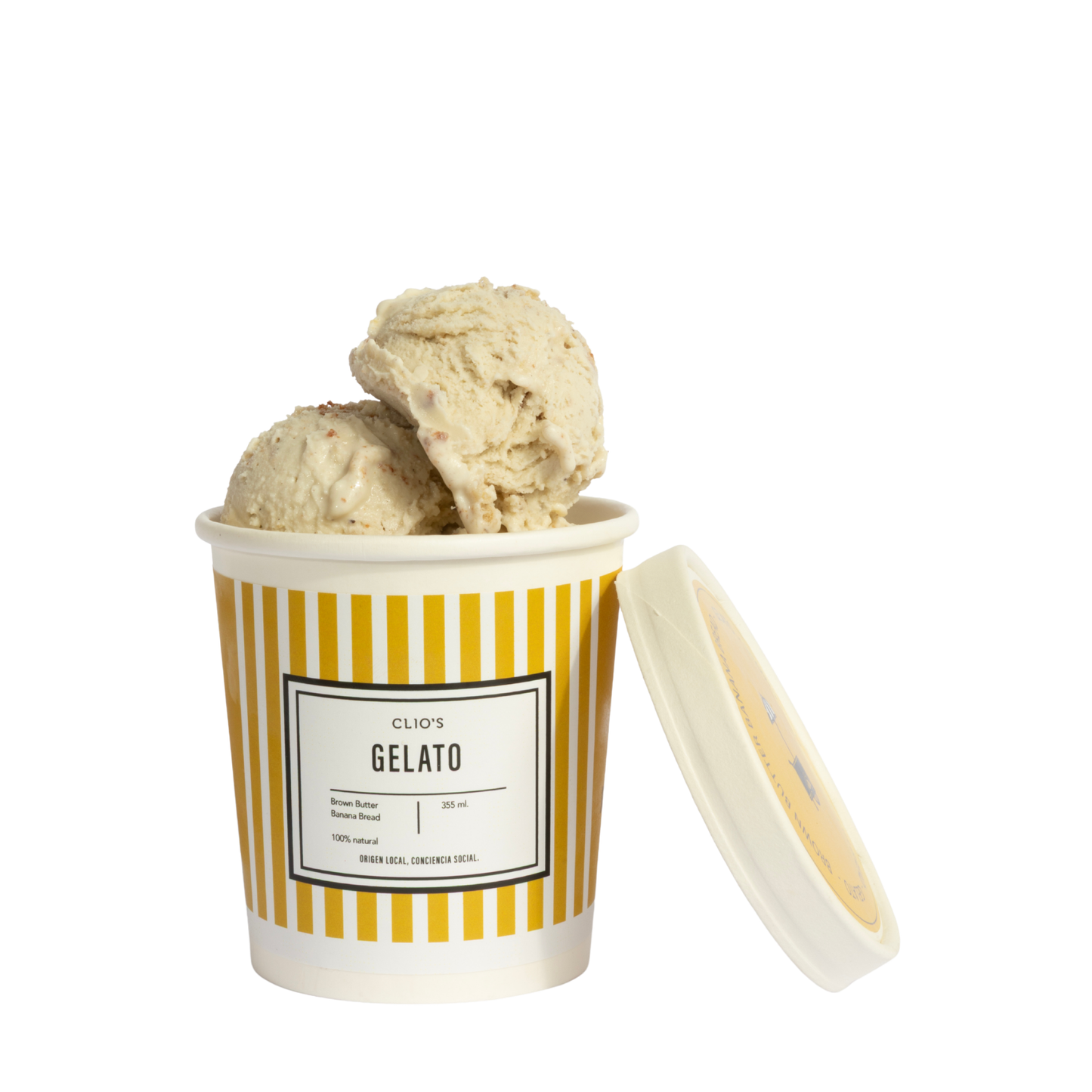 Gelato Brown Butter Banana Bread - Pre Venta