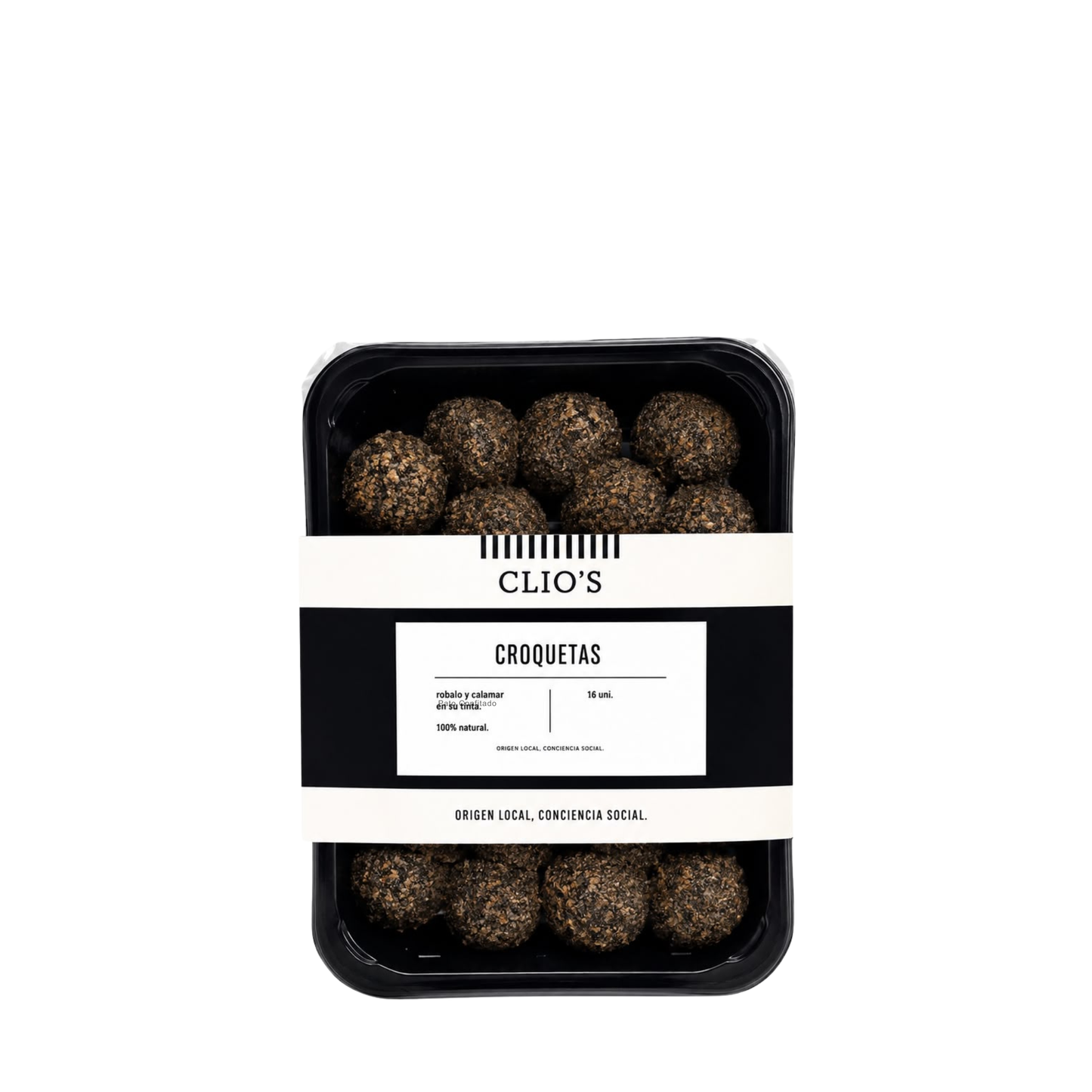 Croquetas de Róbalo y Calamar en su Tinta