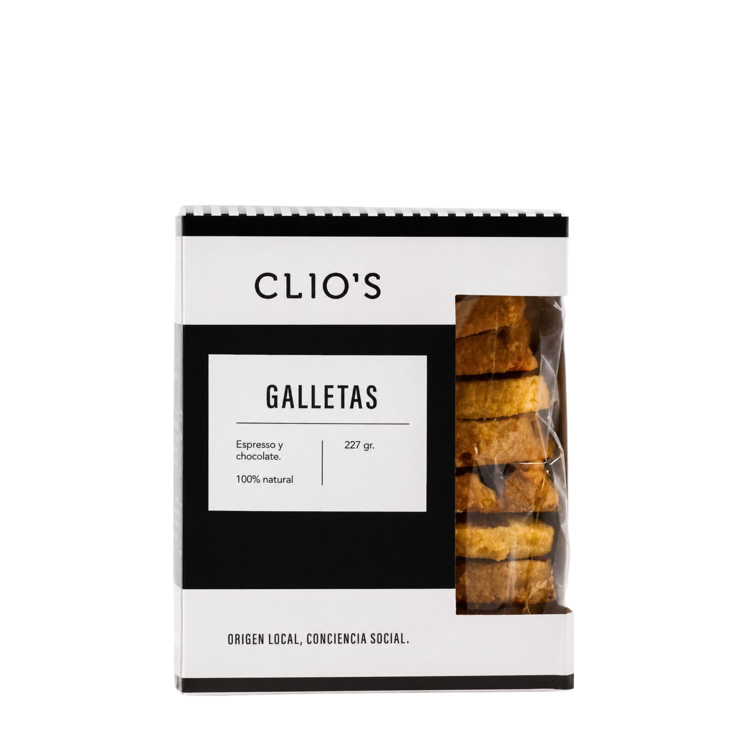 Galletas de Espresso y Chocolate Clios