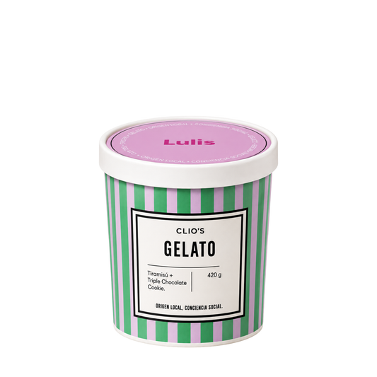 Gelato Tiramisú + Triple Chocolate Cookie Pre-Venta