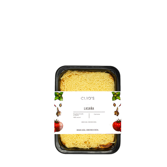 Lasaña de Pollo Ahumado y Chipotle Clios