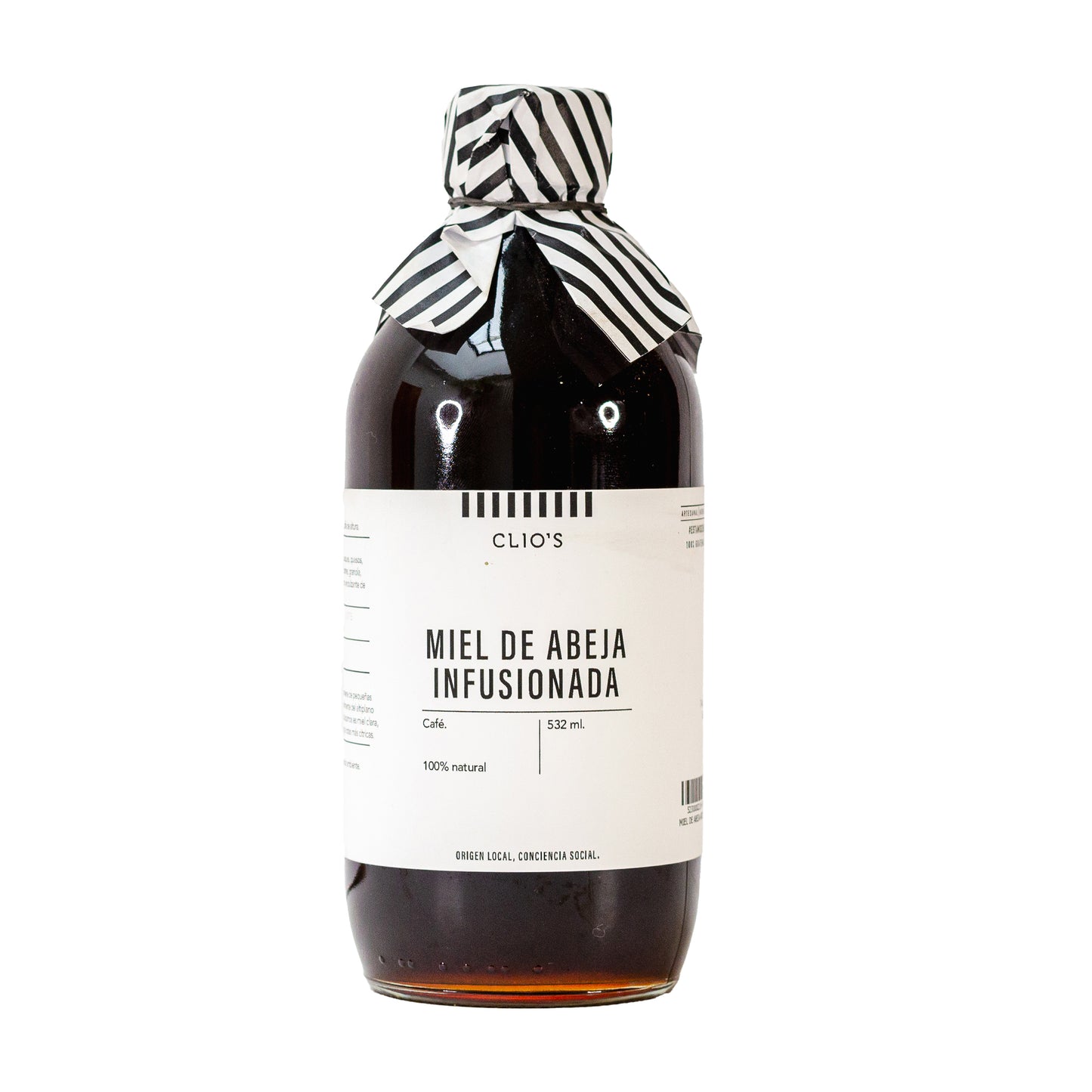 Miel de Abeja Artesanal, Infusionada Con Café Clios