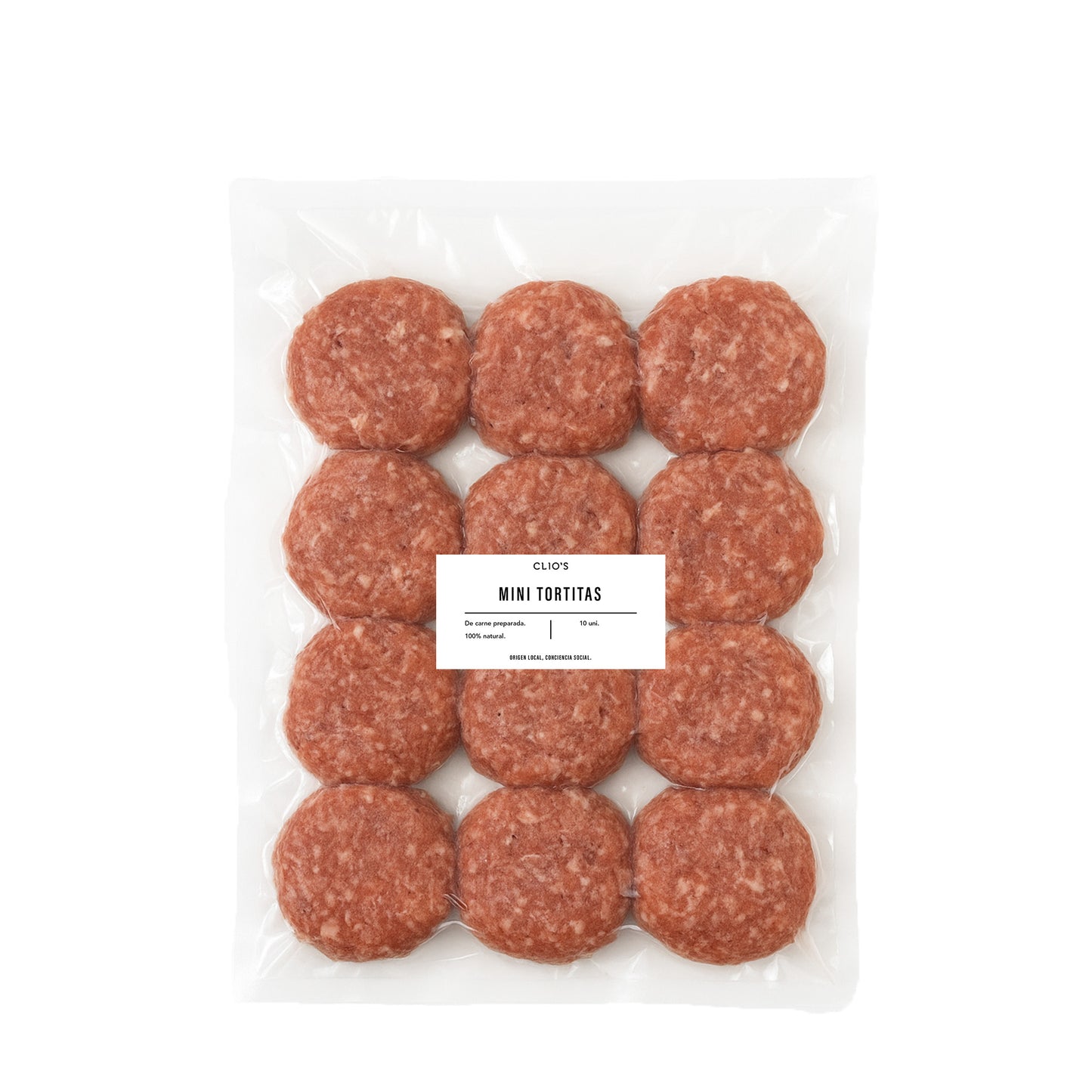 Mini Tortitas de Carne para Hamburguesa Clios