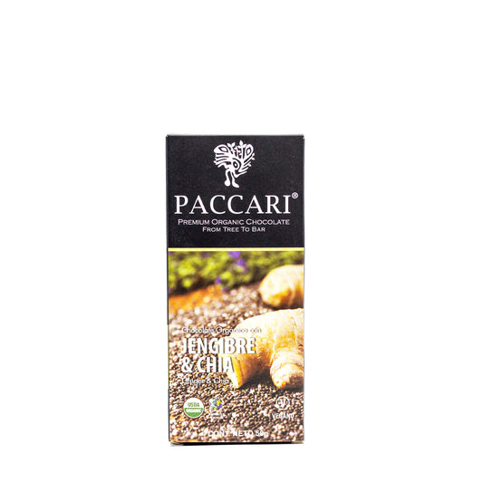 Organic Chocolate Jengibre & Chia