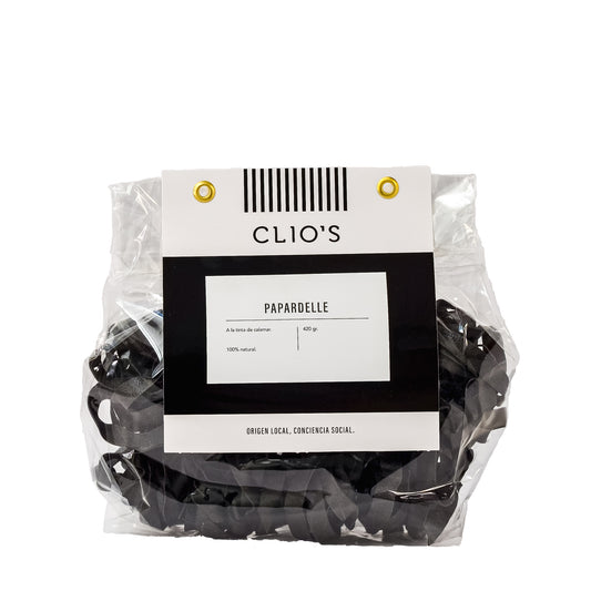 Pappardelle a la Tinta de Calamar Clios
