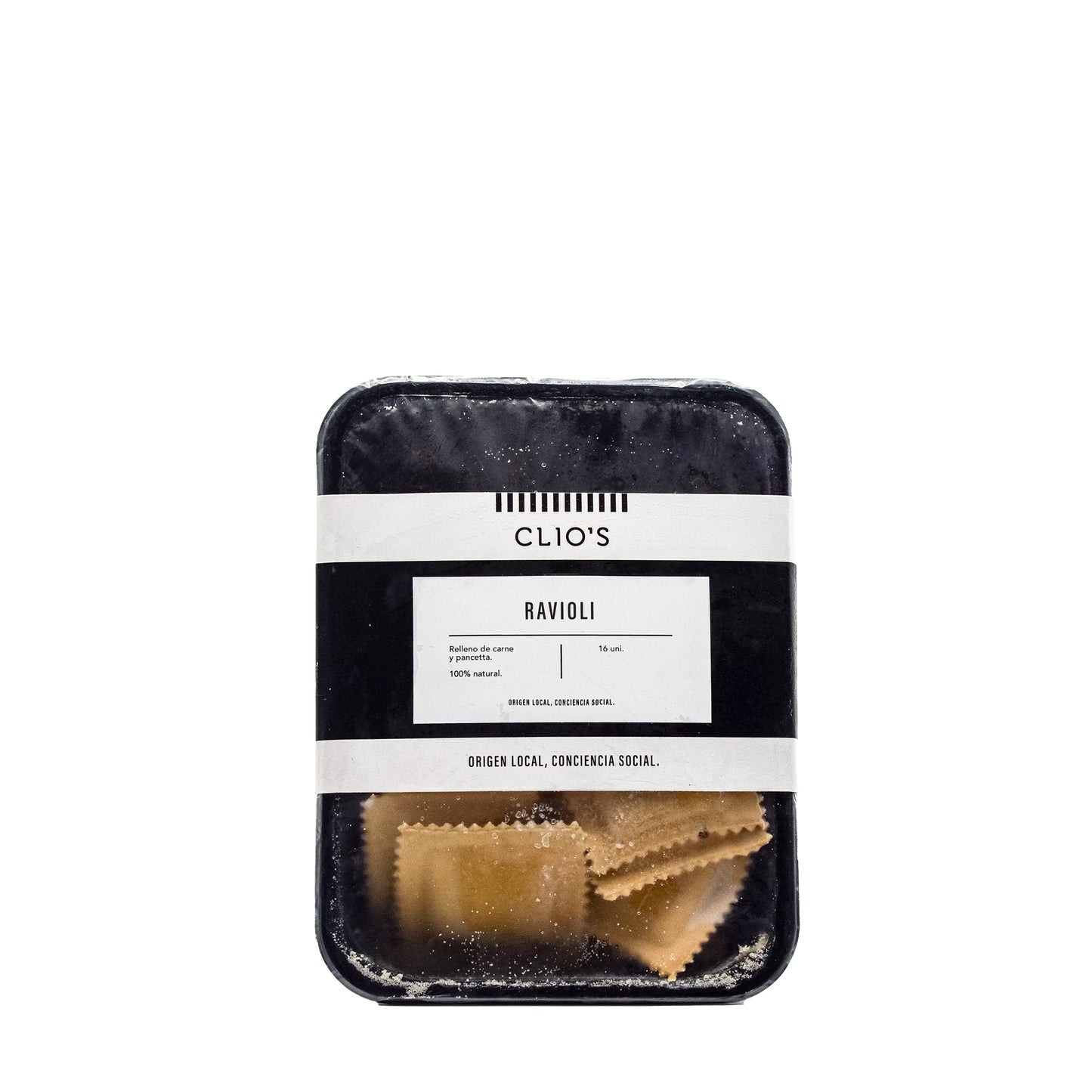 Ravioli de Carne y Pancetta Clios