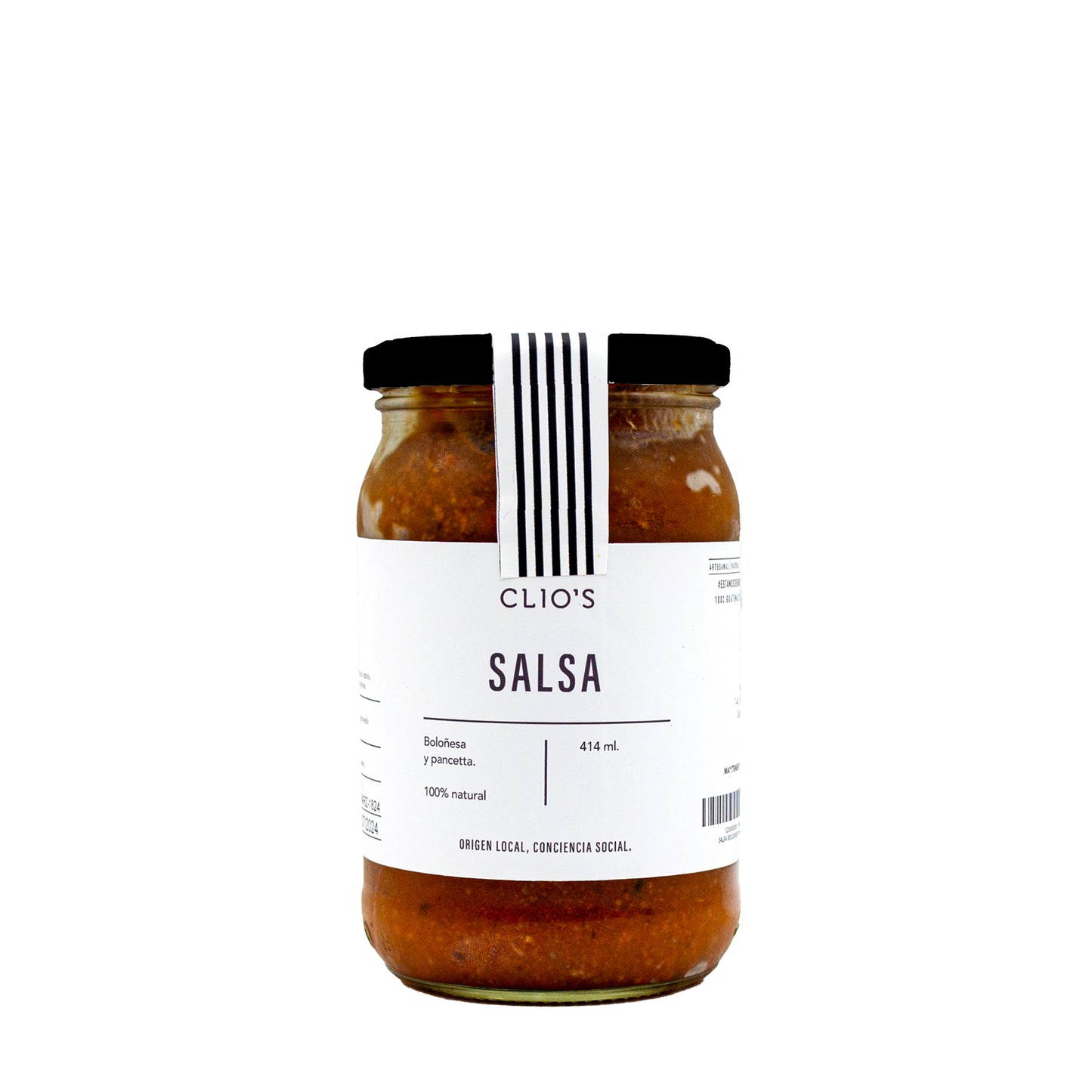 Salsa Boloñesa y Pancetta Clios