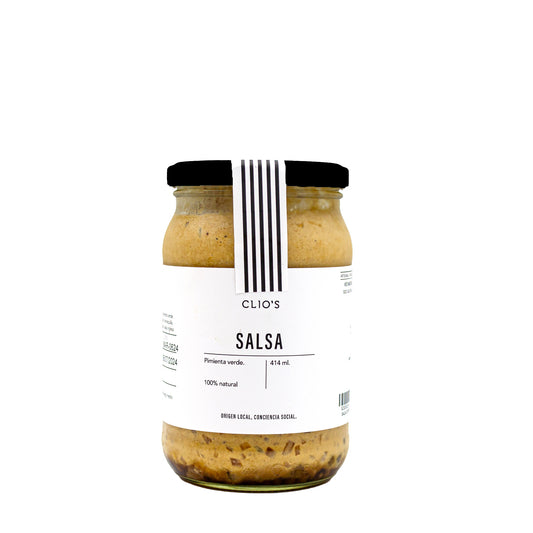Salsa Pimienta Verde Clios