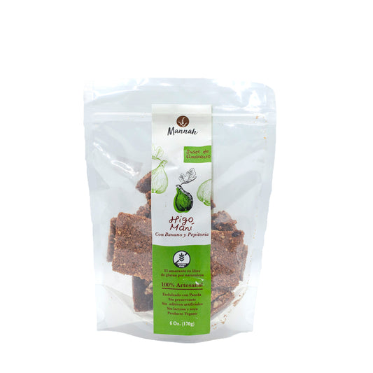 Snack de Amaranto Higos y Maní Mannah