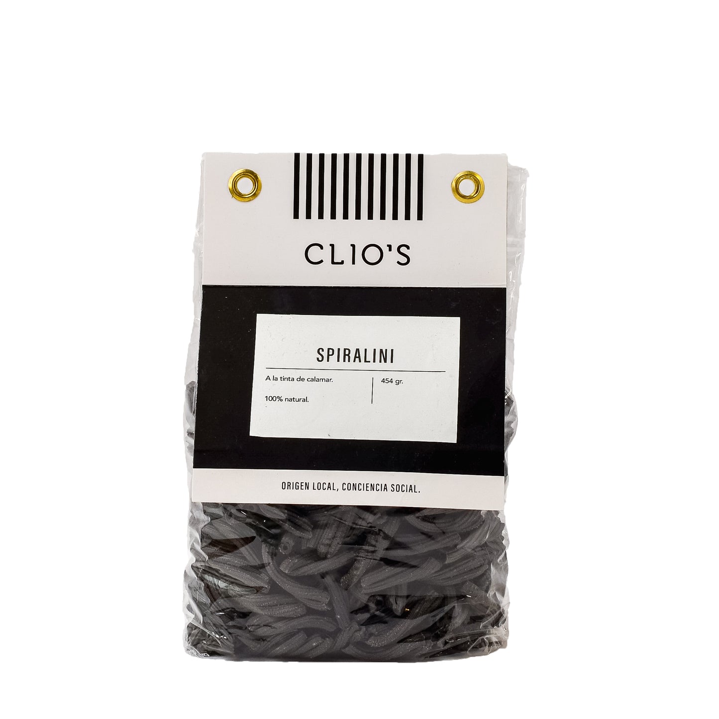 Spiralini a la Tinta de Calamar Clios