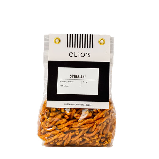 Spiralini al Tomate y Albahaca Clios