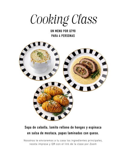 Live Cooking Class